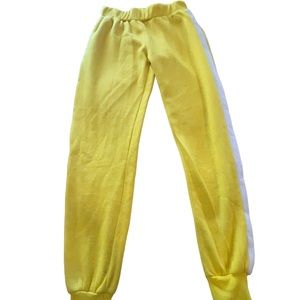 Yellow Sweatpants